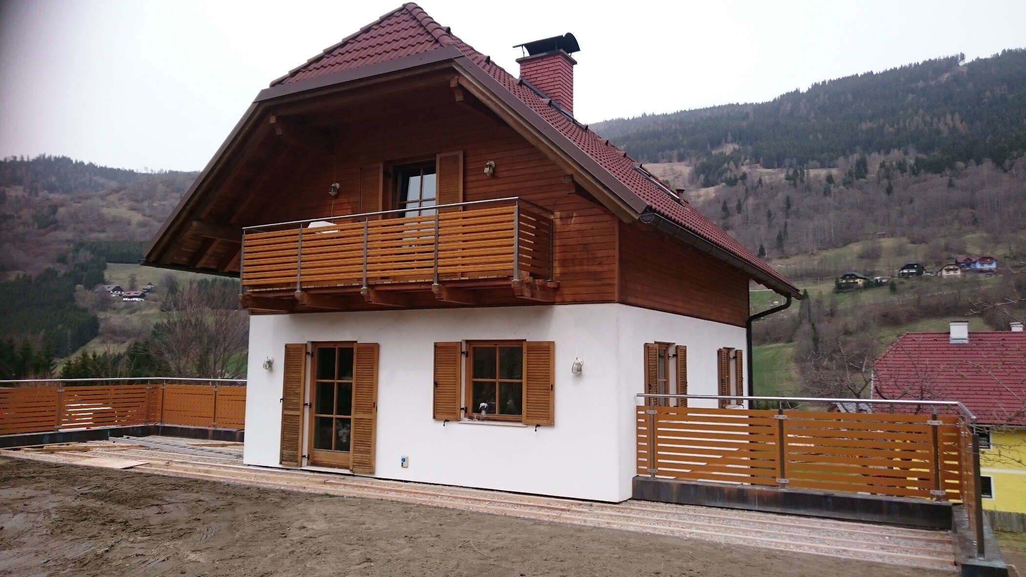 Balkon von CS Powermetall